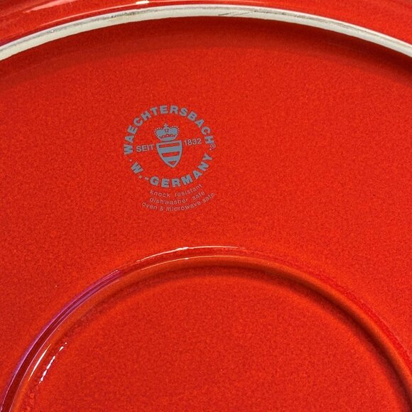 Waechtersbach West Germany Christmas Tree Cake Plate - Picture 6 of 7